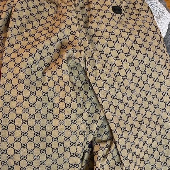 ****SOLD****   GUCCI GG canvas suit/paste blue - Picture 16 of 17